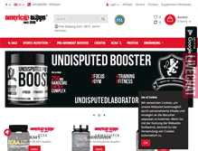 Tablet Screenshot of american-supps.com